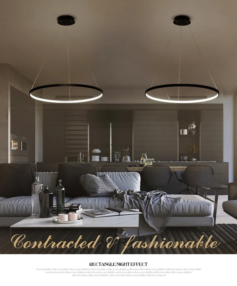 Modern Circle Pendant Light