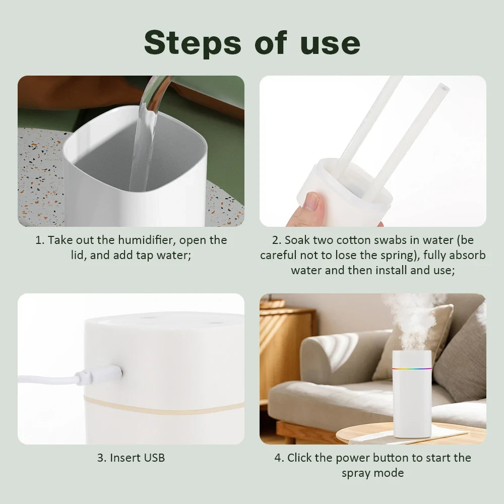Double Spray Aromatherapy Diffuser