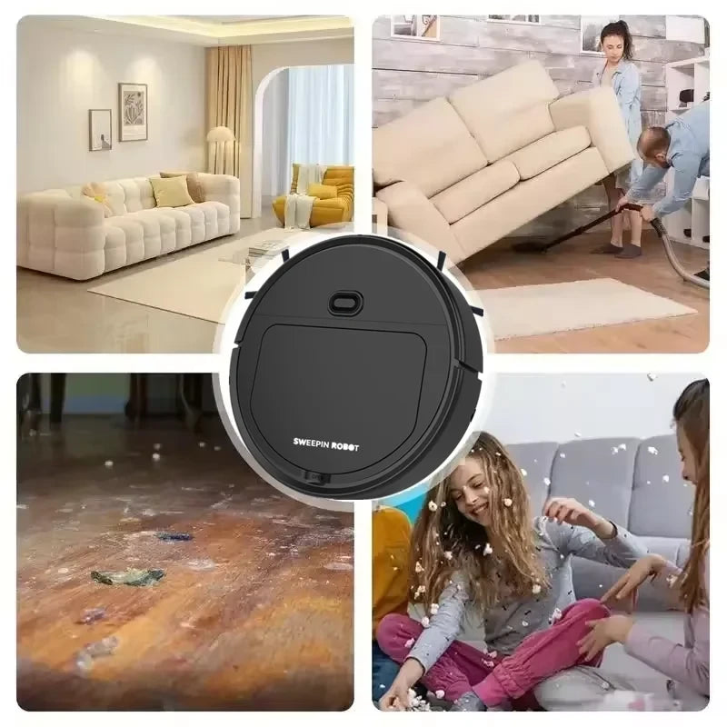 3-in-1 Robotic Vacuum Cleaner