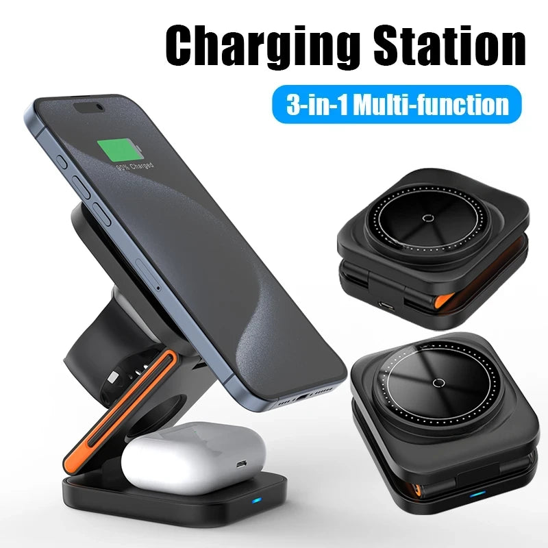 Foldable Magnetic Charging Station